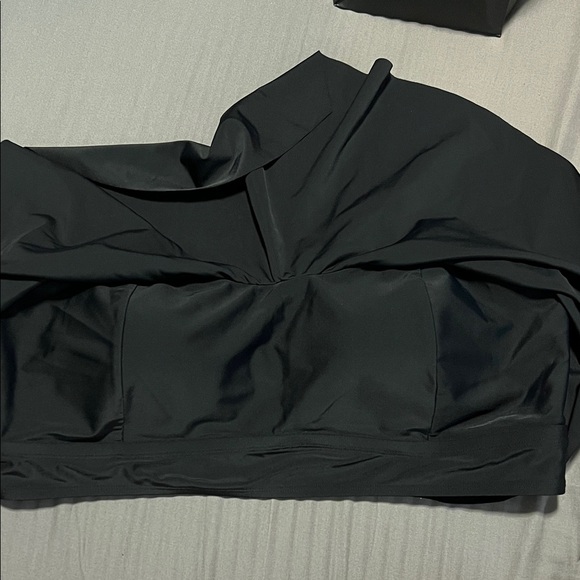 Torrid Flounce Black Bikini top - Picture 2 of 4